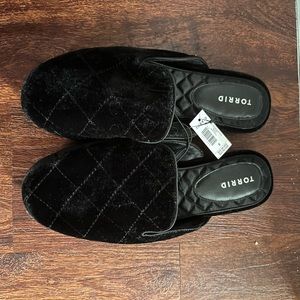 Black Velvet Mules from Torrid